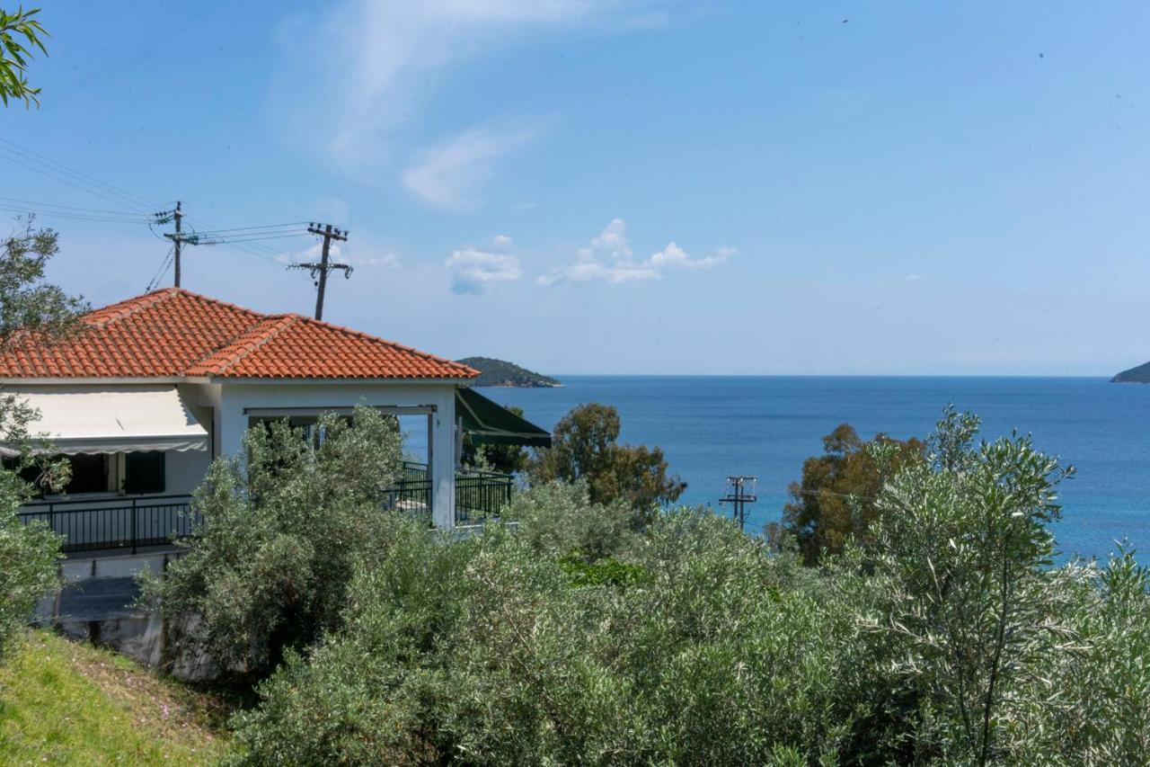 فيلا Ftelia House مدينة سكياثوس المظهر الخارجي الصورة